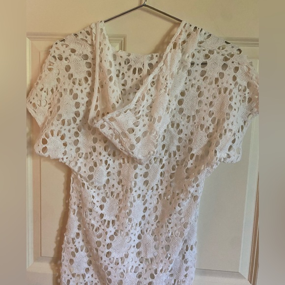 Trina Turk crochet hoodie - Picture 9 of 10